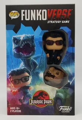 Buy Funko Pop! Funkoverse: Jurassic Park Strategy Game Ian Malcolm / T-Rex Boardgame • 20.09£