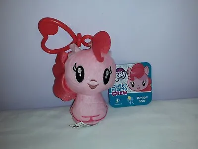 Buy BNWT G4 My Little Pony Cutie Mark Crew Plush Soft Toy Keychain Pinkie Pie • 3£