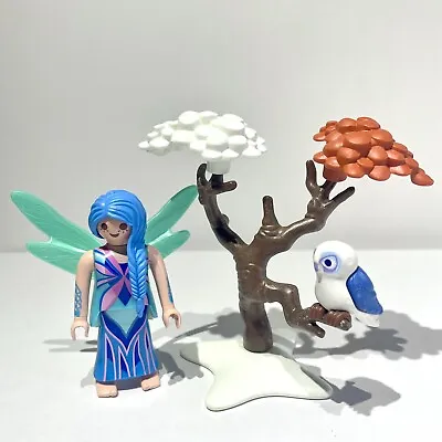 Buy Playmobil Figures: Enchanted Fairy With Garden & Owl • 4£