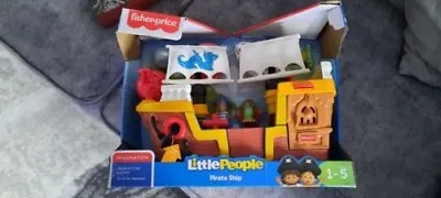 Buy Fisher Price Little People Pirate Ship NEW • 14.99£