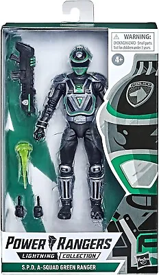 Buy Power Rangers Lightning Collection S.P.D. A-Squad Green Ranger Action Figure • 12.99£