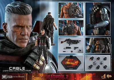 Buy Dpd 1/6 Hot Toys Mms583 Marvel Deadpool 2 Cable Nathan Summers 12  Action Figure • 229.99£