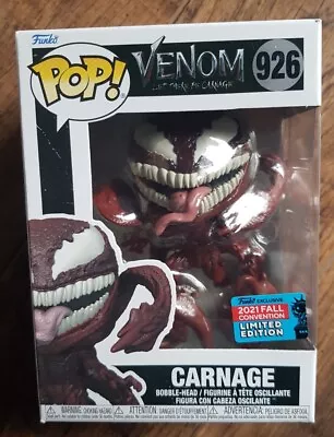 Buy Marvel Venom - Carnage Funko POP! Vinyl #926 (NYCC 2021 Exclusive) • 23.99£