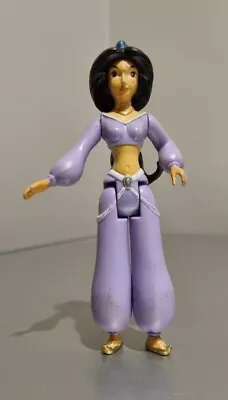 Buy Rare Disney Aladdin Jasmine In Purple Mattel Action Figure 1993 • 1.99£
