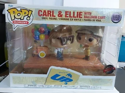 Buy Up Carl And Ellie With Balloon Cart FUNKO Movie Moments 6 Inch 115  • 32.50£