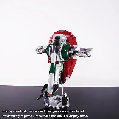 Buy Display Stand For LEGO 75312 Slave 1 Boba Fett’s Starship, Acrylic 3D Stand Only • 10.33£