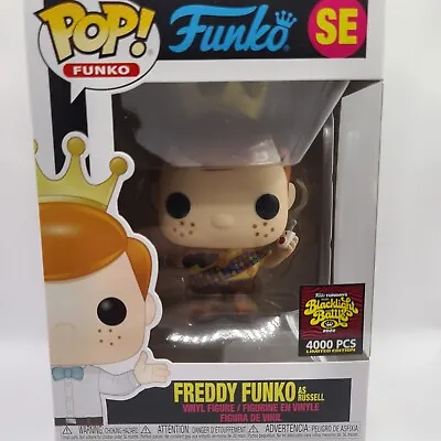 Buy Funko Pop! Freddy Funko As Russell - 4000 Piece - Blacklight Battle Disney UP! • 28.99£