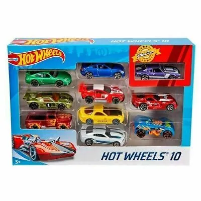 Buy Hot Wheels Toy Cars & Trucks In 164 Scale Set Of 10 Multipack - NEW/SEALED • 11.50£