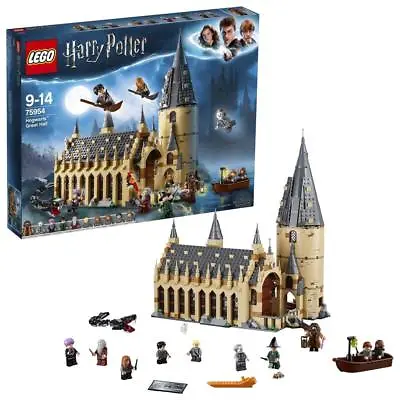 Buy LEGO Harry Potter 75954 The Great Castle Hall Hogwarts Toys Construction • 171.55£