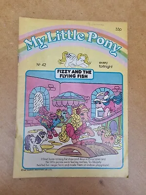 Buy Vintage UK My Little Pony G1 Comic Magazine Hasbro 1987 Issue 42 • 2.99£