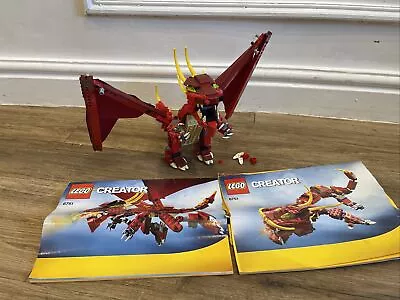 Buy Lego Creator 3in1 6751 Fiery Legend (99% Complete) • 17.99£