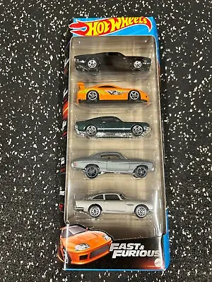 Buy FAST AND FURIOUS 5 PACK Hot Wheels 1:64 • 11.95£