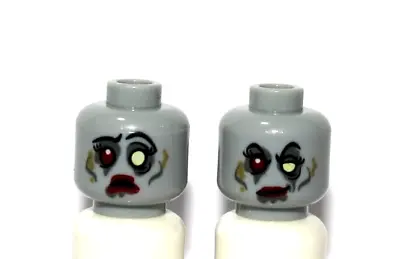 Buy LEGO Reversible Head For Female Girl Minifigure Zombie Bride Halloween Monster • 4.99£