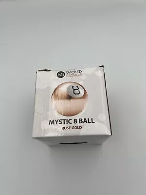 Buy Magic Mystic 8 Ball Decision Making Fortune Telling Fun Toy Game Rose Gold • 7.76£