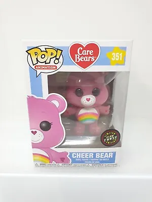 Buy Cheer Bear Glow In The Dark CHASE 351 Care Bears Animation Funko Pop Vinyl • 22.99£