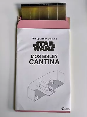 Buy Kenner Star Wars Mail Away Mos Eisley Cantina Pop-up Action Diorama • 0.99£
