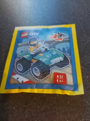 Buy Lego City Stuntman Minifigure With Quad Bike # 952308 Brand New • 3.50£