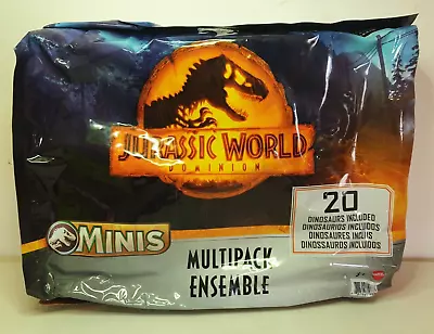 Buy Jurassic World: Dominion - 20x Mini Dinosaurs Multipack Brand New & Sealed 2021 • 20£