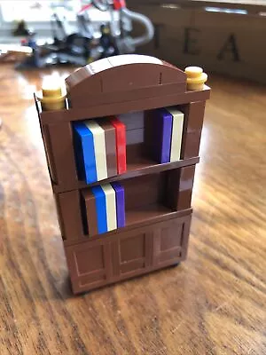 Buy Lego Bookcase Custom Furniture For A Modular Building Etc. With Instructions • 7.95£