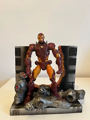 Buy Marvel Legends Toybiz Iron Man & Ultron Base Series VIII Action Figure • 13.99£