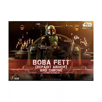 Buy Sideshow Collect Star Wars  Boba Fett And Throne (Repaint Armor) (1:6) (Ho New • 368.50£