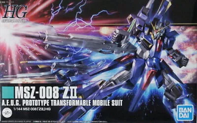 Buy Bandai HGUC Mobile Suit Zeta Gundam MSZ-008 Z II 1/144 Scale Plastic Model Kit • 81.86£