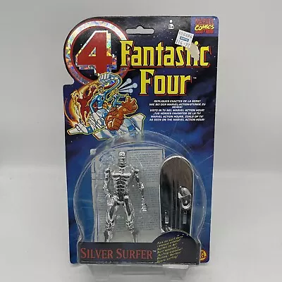 Buy Toybiz Fantastic Four Silver Surfer Collectible Conditon 1994 Sealed On Card • 34.99£