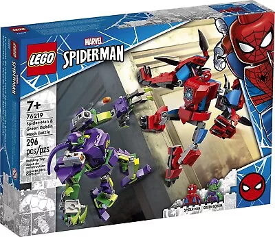 Buy LEGO 76219 Marvel Spider Man & Green Goblin Mech Battle Brand New Sealed • 27.97£