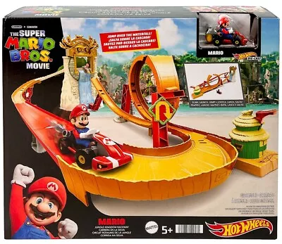 Buy Hot Wheels The Super Mario Brothers Movie Jungle Kingdom Race [HMK49]. • 76.99£