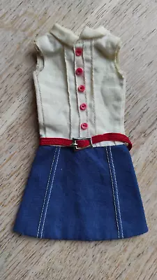 Buy Vintage Barbie, Skipper Dress, Outfit Cookie Time#1912, 1965-66, 60s • 20.65£