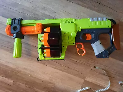 Buy Nerf Zombie Doominator Gun Nearly Full Of Bullets Detachable Parts Toy Childrens • 12.99£