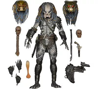 Buy Elder Predator Box Broken Ultimate Figure Action 20cm For Predator 2 Neca 51429 • 58.08£