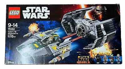 Buy LEGO 75150 Lego Star Wars Darth Vaders Tie Advanced VS A-Wing Starfighter • 143.09£