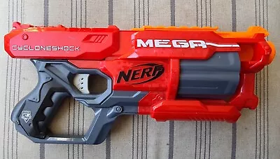Buy NERF Mega Cycloneshock Dart Gun Only Hasbro 2013 • 7.99£