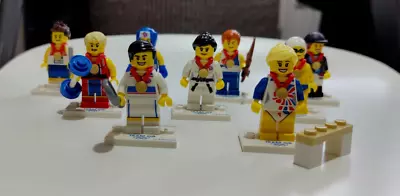 Buy Lego Olympics Team GB 2012 Minifigures Series - Complete Set Of 9 Figures • 85£
