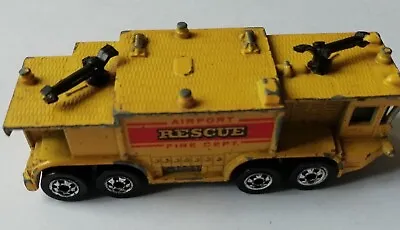 Buy Hot Wheels. Airport Rescue Truck Fire Fighter. (Vintage 1979 RARE) • 3.99£