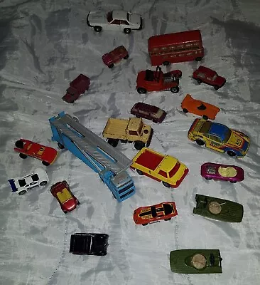 Buy Diecast Cars Bundle Corgi Lesley Matchbox Mainly From The 1970s And 1980s Vintag • 24.95£