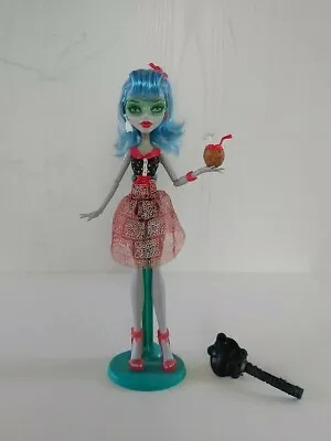 Buy Monster High Doll Ghoulia Yelps Skull Shores W9181 2011 Doll Beach Beach Zombie • 30.84£