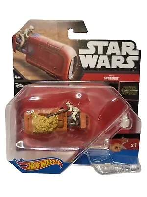 Buy Rey's Speeder Vehicle Disney Star Wars The Force Awakens Hot Wheels Toy • 3.95£