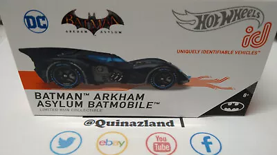 Buy Hot Wheels ID Batman Arkham Asylum Batmobile (NG105) • 10.29£