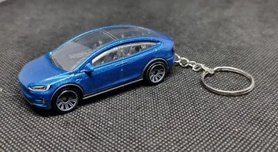 Buy 1:64 Tesla Model X Keyring Keychain Diecast Car • 12.99£