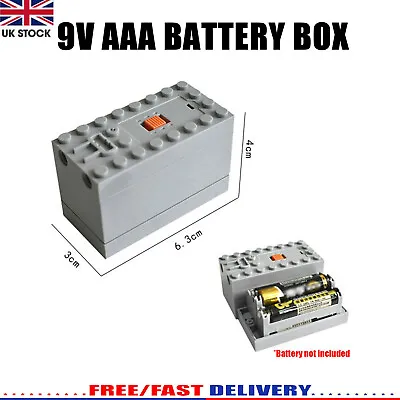 Buy For Lego Power Functions AAA Battery Box 88000 Technic Trains Building Blocks  • 7.97£
