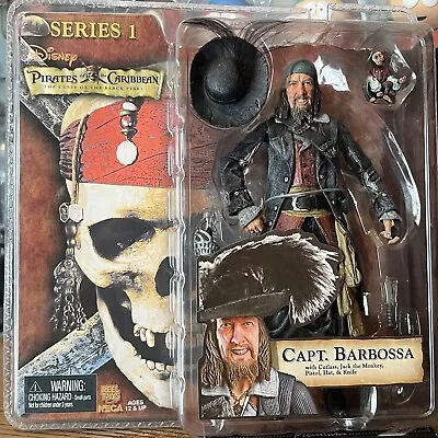 Buy NECA Pirates Of The Caribbean Series 1 CAPTAIN BARBOSSA Action Figure • 222.68£