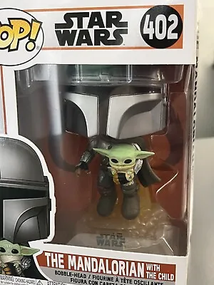 Buy # 402 The Mandalorian With The Child - 2021 Star Wars Funko Pop - NEW • 15.34£