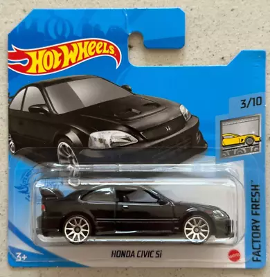 Buy 2021 Hot Wheels HONDA CIVIC Si Factory Fresh With Protector JDM Type R • 17.99£