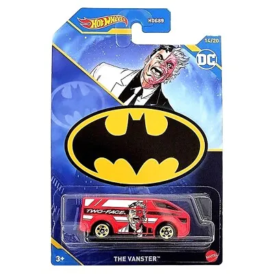 Buy Hot Wheels Batman Two Face The Vanster 14/20 Hlk64 • 5.99£