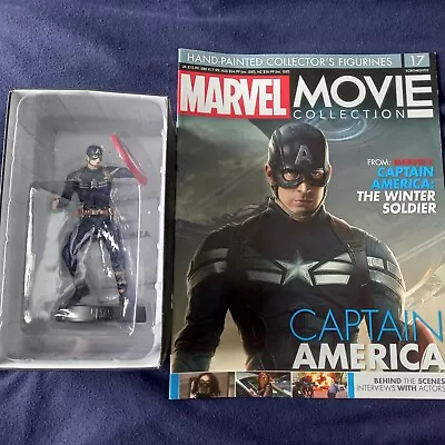 Buy Marvel Movie Collection Figurine And Magazine, Captain America, #17, Eaglemoss • 10£