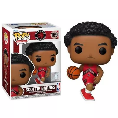 Buy Funko Pop! Basketball: NBA Toronto Raptors - Scottie Barnes Pop Figure #169 • 21.95£