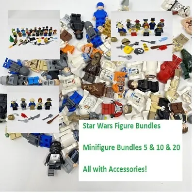 Buy Lego Minifigures Cheap Star Wars, Random Bundles Job Lot & Accessories Figures • 7£