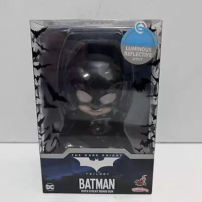 Buy Dark Knight Batman With Sticky Bomb Gun Cosbaby Bobblehead COSB722 Hot Toys • 14.99£